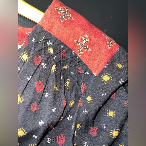 Free People Where We Roam Blouse Size Small NWT - Picture 3 of 9